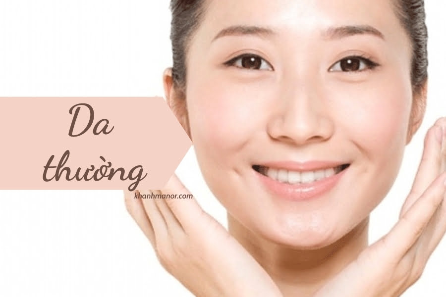 loại da mặt - da thường