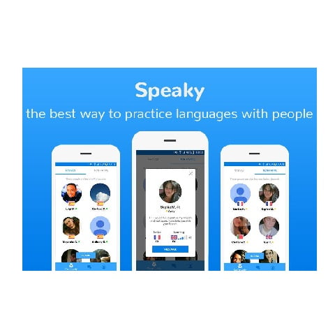 app học tiếng Anh speaky