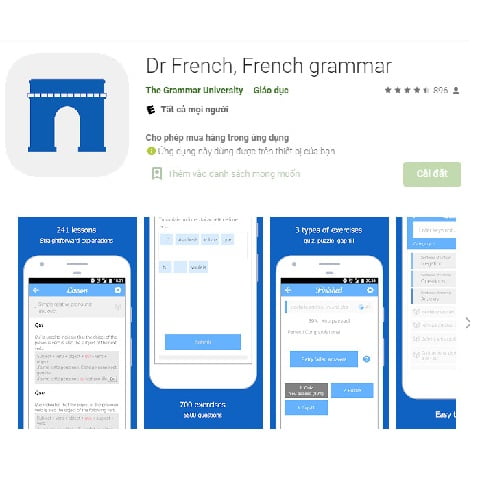 app học tiếng Pháp Dr french