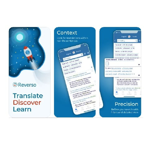 app học tiếng Pháp Reverso