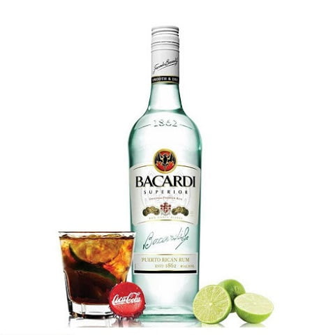 rượu mạnh pha cocktail Rum