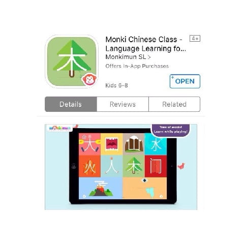 app học tiếng trung monki chinese class