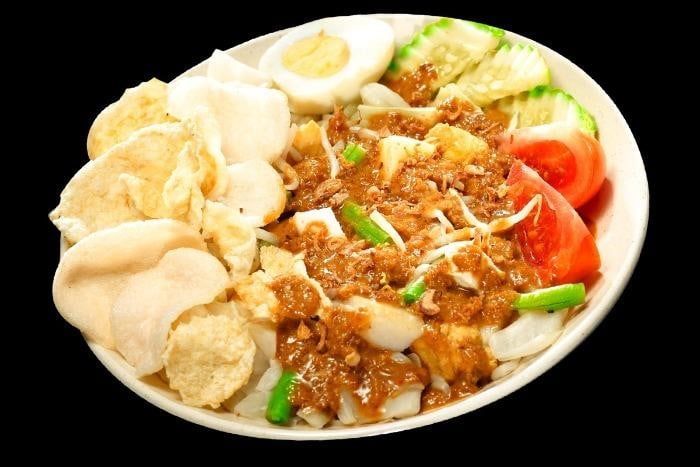 ẩm thực chay bali - món gado