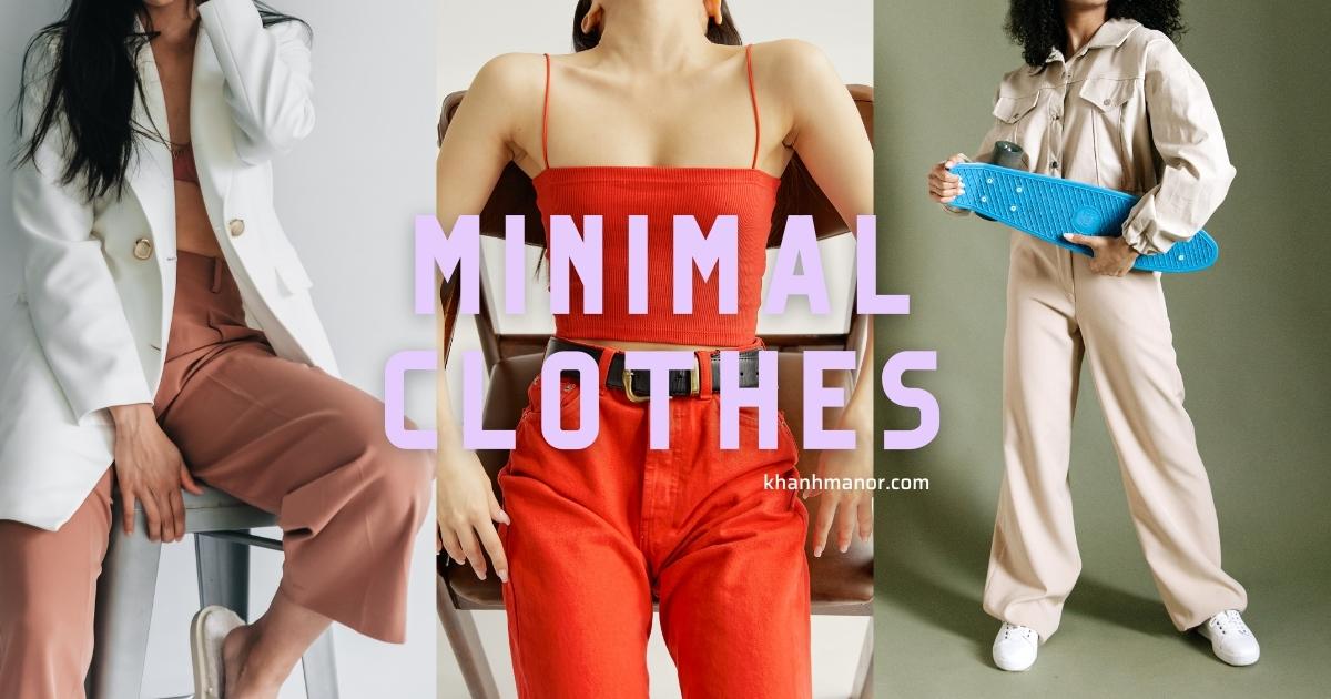 quần áo tối giản cho nữ